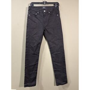 Paul Smith Slim Fit Black Denim Jeans Mens Size 30 Organic Cotton Blend (29x30)